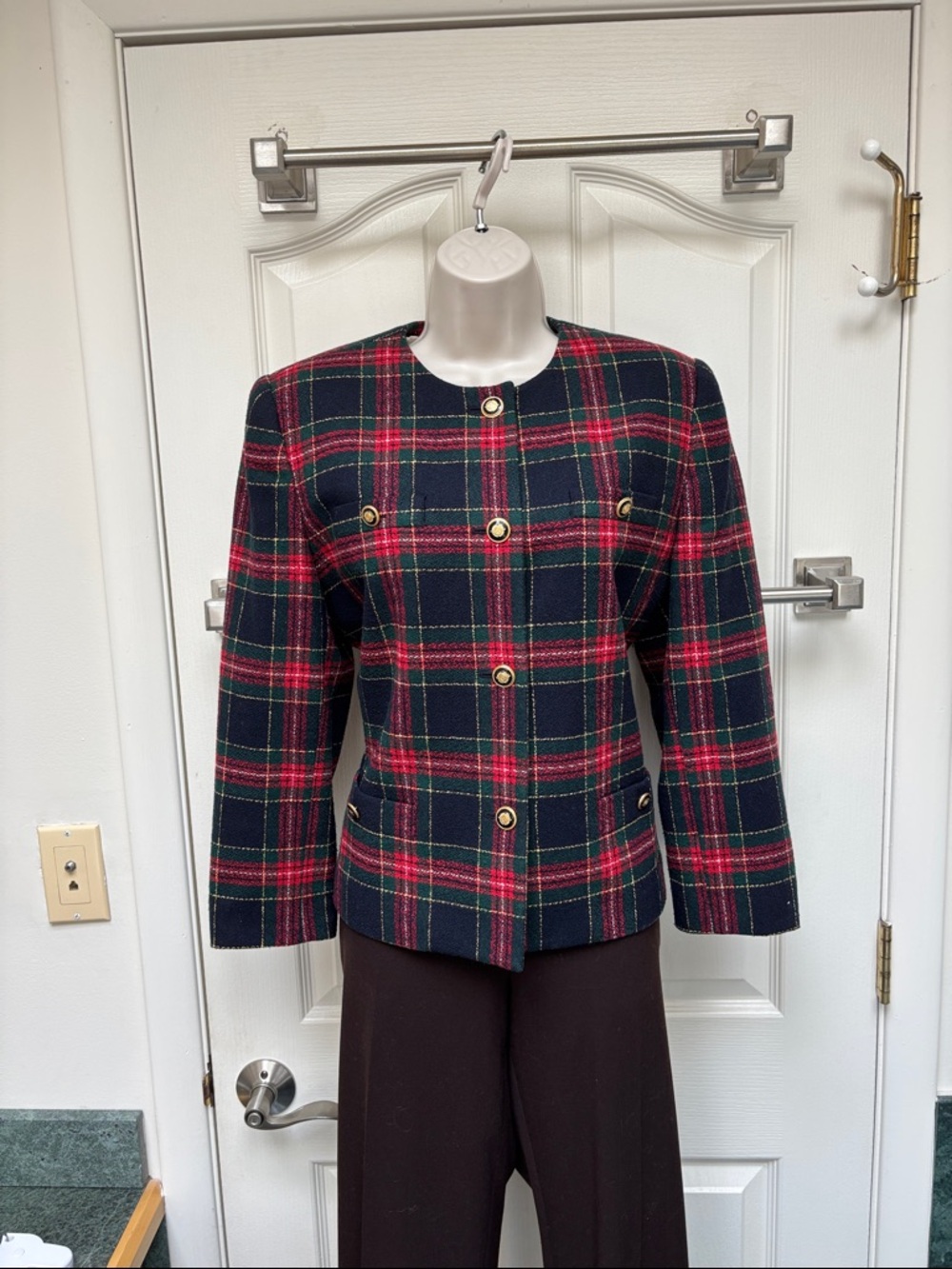 Vintage LeSuit wool blend elegant jacket